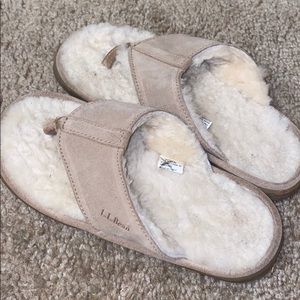 LL BEAN slippers